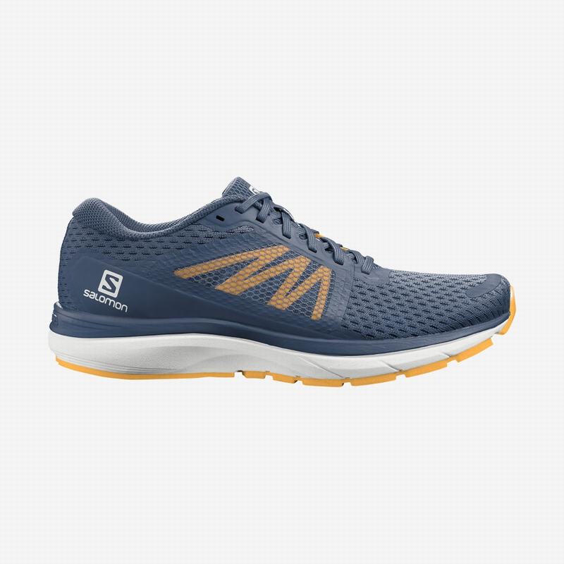 SALOMON VECTUR Philippines - Men's Running Shoes - Navy/White | 827965-PGY